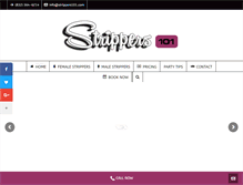 Tablet Screenshot of houstonpartystripper.com